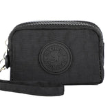 Women Three Layer Wallets Nylon Coin Purse New Korean Large Capacity Portable Oxford Cloth Coin Wallet Waterproof Portable
