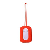 Silicone Luggage Tag Soft Suitcase Identifier Tag with Lanyard Anti-lost Boarding Pass Tag Name Phone Address Label for Travel