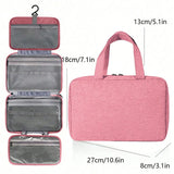 Travel Toiletry Bag Waterproof Cosmetic Storage Wet Dry Separated