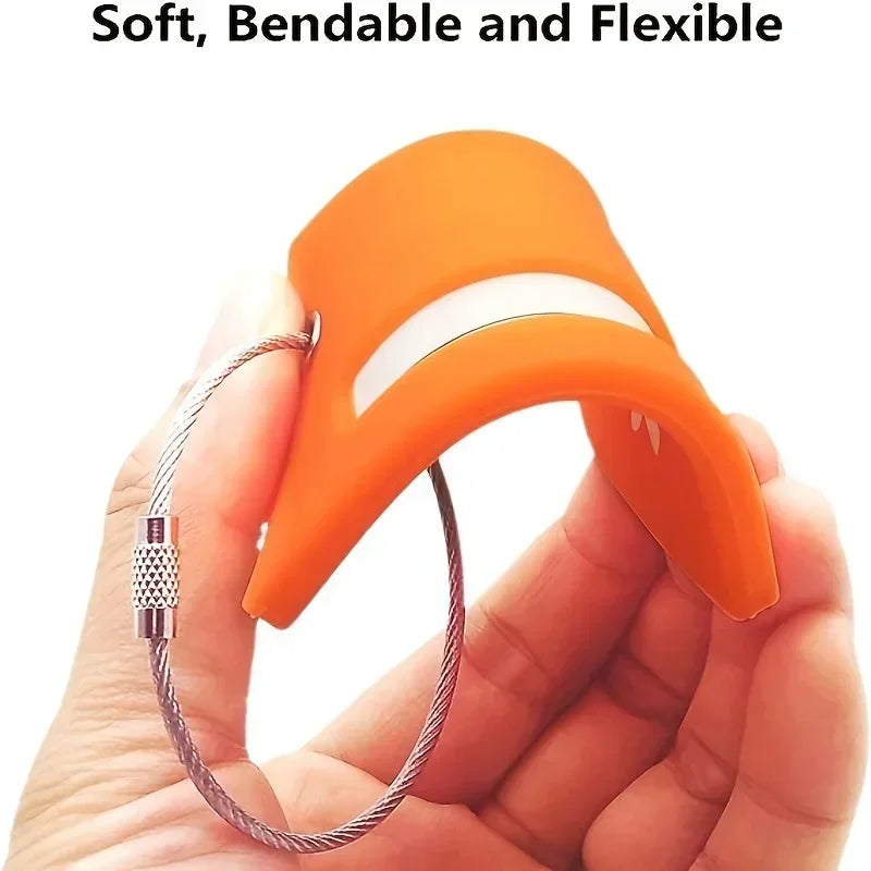 2pcs Name ID Card Silicone Travel Luggage Tag Suitcase Travel Accessories Quickly Discover  Luggage Tag Name Baggage Information