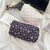 Cartoon Cosmetic Bag for Women Travel Portable Toiletry Bag Soft Cosmetics Makeup Brush Lipstick Storage Bag Organizer Pouch
