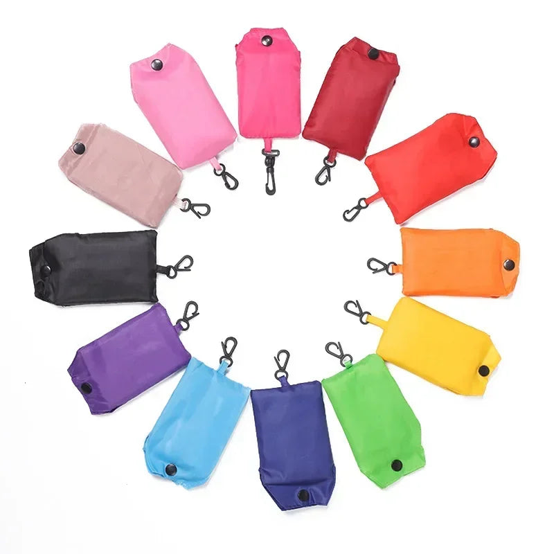 Eco-friendly Reusable Folding Polyester Shopping Bag