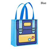 1PC Cartoon Print Non-woven Shopping Bag Durable Reusable Wear-resistant Large Capacity Printed Handbag Candy Gift Bag