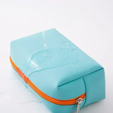 Women Travel Cosmetic Bag Waterproof Pu Cute Candy Colors Woman Makeup Bags Portable Toiletry Storage Bag Organizer Box