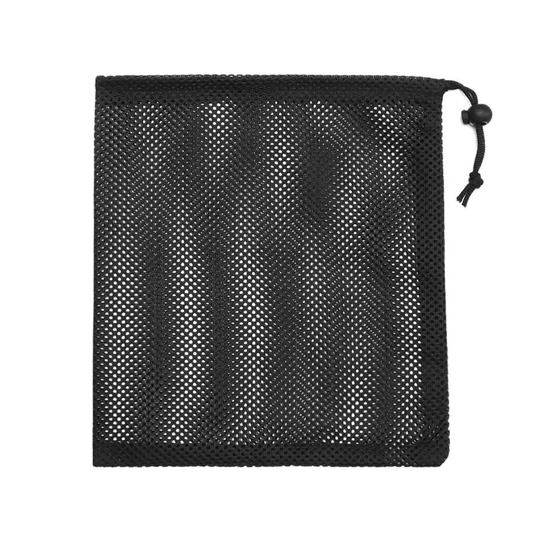 1PC Durable Nylon Mesh Drawstring Storage Pouch Bag Multi Purpose Home Travel Outdoor Activity Pouch Laundry Bag Stuff Sack