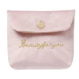 Women Girl Velvet Cute Small Cosmetic Bag Travel Napkin Sanitary Pad Lipstick Organizer Bag Purse Pouch Makeup Bags Case Pouch