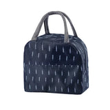 Functional Insulated Oxford Lunch Bag Flower Pattern Cooler Lunch Box Bags Thermal Food Picnic Lunch Bags for Women Kids