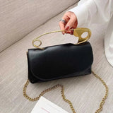 PU Leather Handbag Women Designer Chains flap Shoulder Bag 2025 Fashion Party Clutch Bags Purse Mini Crossbody Tote Female bolsa