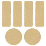 6pcs Accessories Self-Adhesive Shoe Repair Patch Microfiber Leather Durable Heel Hole Pads Universal Sneaker Repair Pads