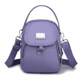 High Quality Durable Nylon Female Mini Bag Fashion 3 Layers Women Small Shoulder Bag Pretty Style Girls Shopping Phone Bag 2025