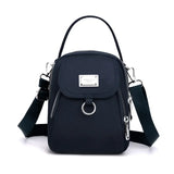 High Quality Durable Nylon Female Mini Bag Fashion 3 Layers Women Small Shoulder Bag Pretty Style Girls Shopping Phone Bag 2025