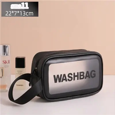 Portable Travel Wash Bag Female Transparent Waterproof Makeup Storage Pouch Large Capacity Cosmetic Organizer Beauty Women Case