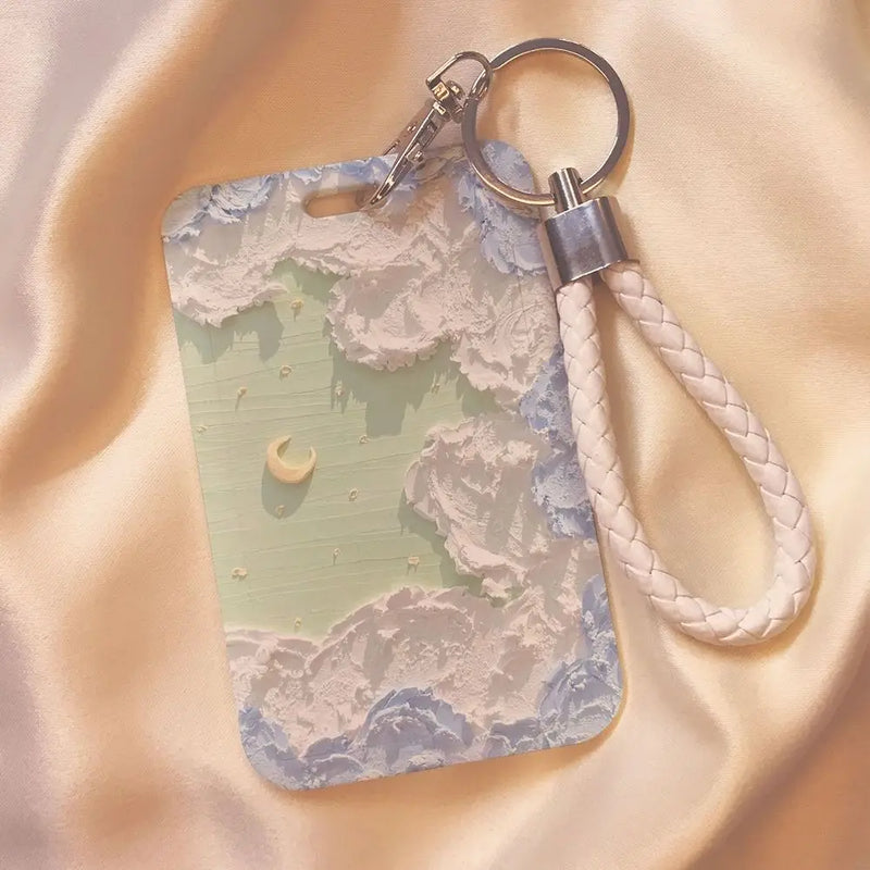 Plastic Cartoon Cute Credit Card Holders Bank ID Holders Badge Child Bus Card Cover Case Women Men Business Card Holder