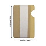 Fashion Elastic Cloth Cell Phone Back Card Holder Phone Wallet Case Business Credit ID Card Holder Adhesive Sticker Pocket