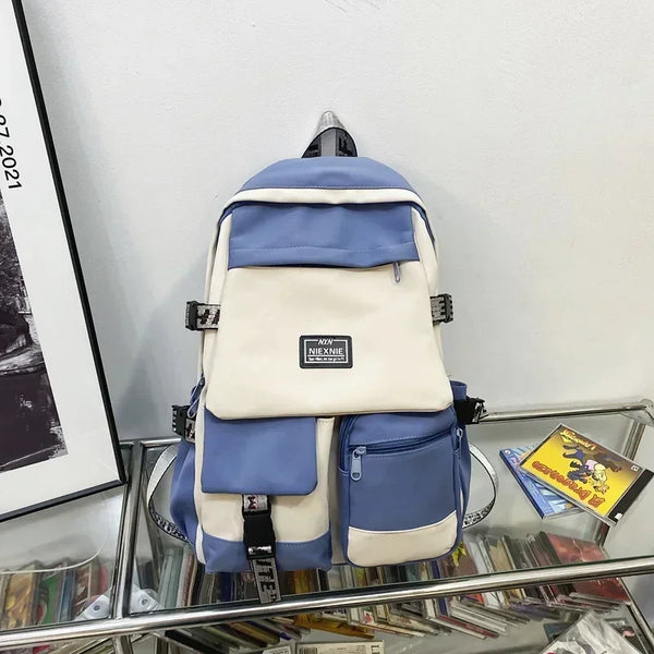 Fashion Schoolbag Large Capacity Backpack for Students Travel