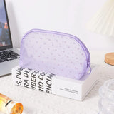 New Nylon Mesh Cosmetic Bag Portable Travel Toiletry Organizer Makeup Bag Multifunctional Women Lipstick Key Coin Purse Pouch