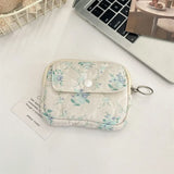 Cute Cartoon Small Travel Cosmetic Lipstick Earphone Card Portable Storage Bag Purse Women Gift Pouch Make Up Bags Organizer
