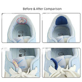 6pcs Accessories Self-Adhesive Shoe Repair Patch Microfiber Leather Durable Heel Hole Pads Universal Sneaker Repair Pads
