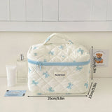 Portable Cosmetic Storage Bag Large Capacity Cosmetic Pouch Women Travel Makeup Case Female Zipper Organizer Handbag Pouch 파우치