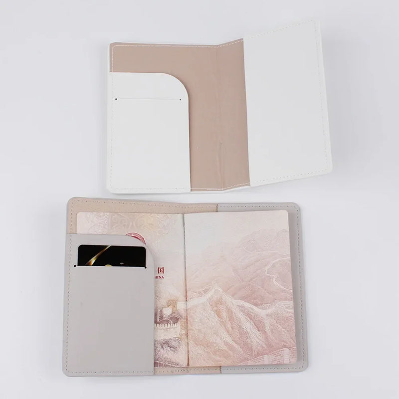 Travel Waterproof Dirt Passport Holder Cover Wallet Letter Print Fashion ID Card Holders Business Credit Card Holder Case Pouch