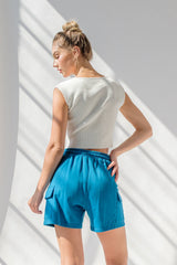 "Avery" Square Neck Ribbed Top