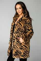 "Faye" Tiger Coat