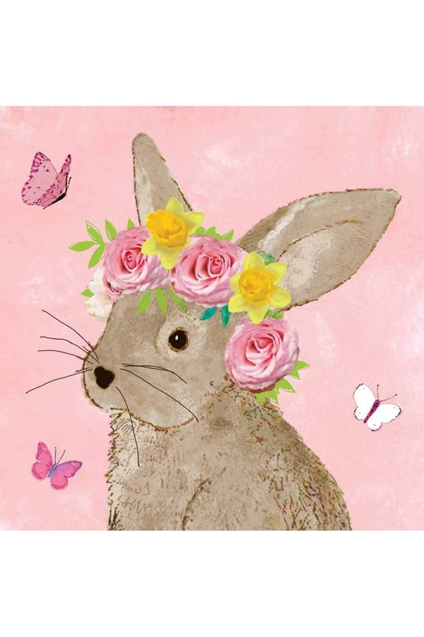 "Easter Beauty" Bunny Cocktail Napkins
