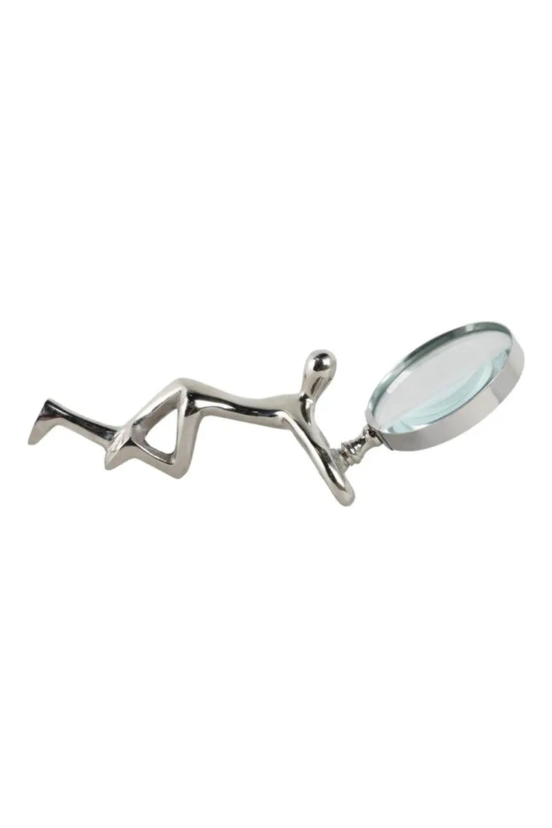 "Adams" Silver Magnifying Glass
