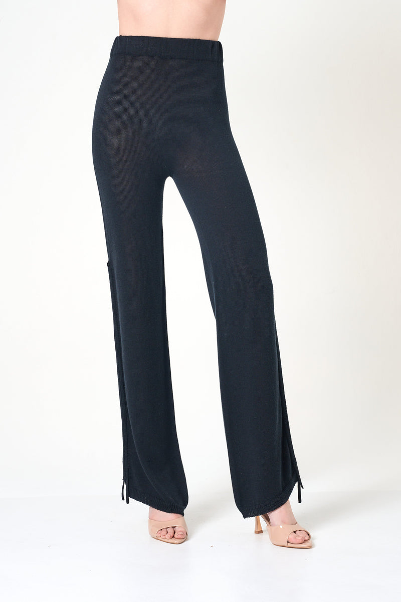 Flared Pants in Black