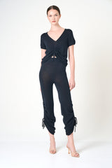 Flared Pants in Black