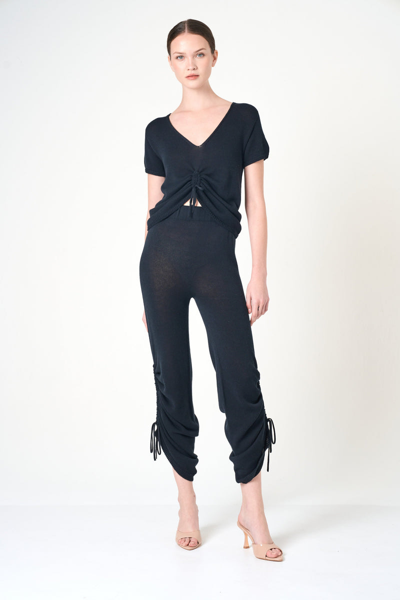 Flared Pants in Black